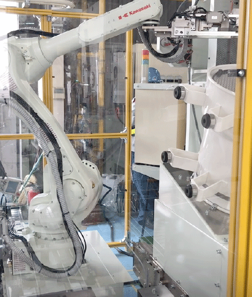 6軸ロボット　RS020（省人化）